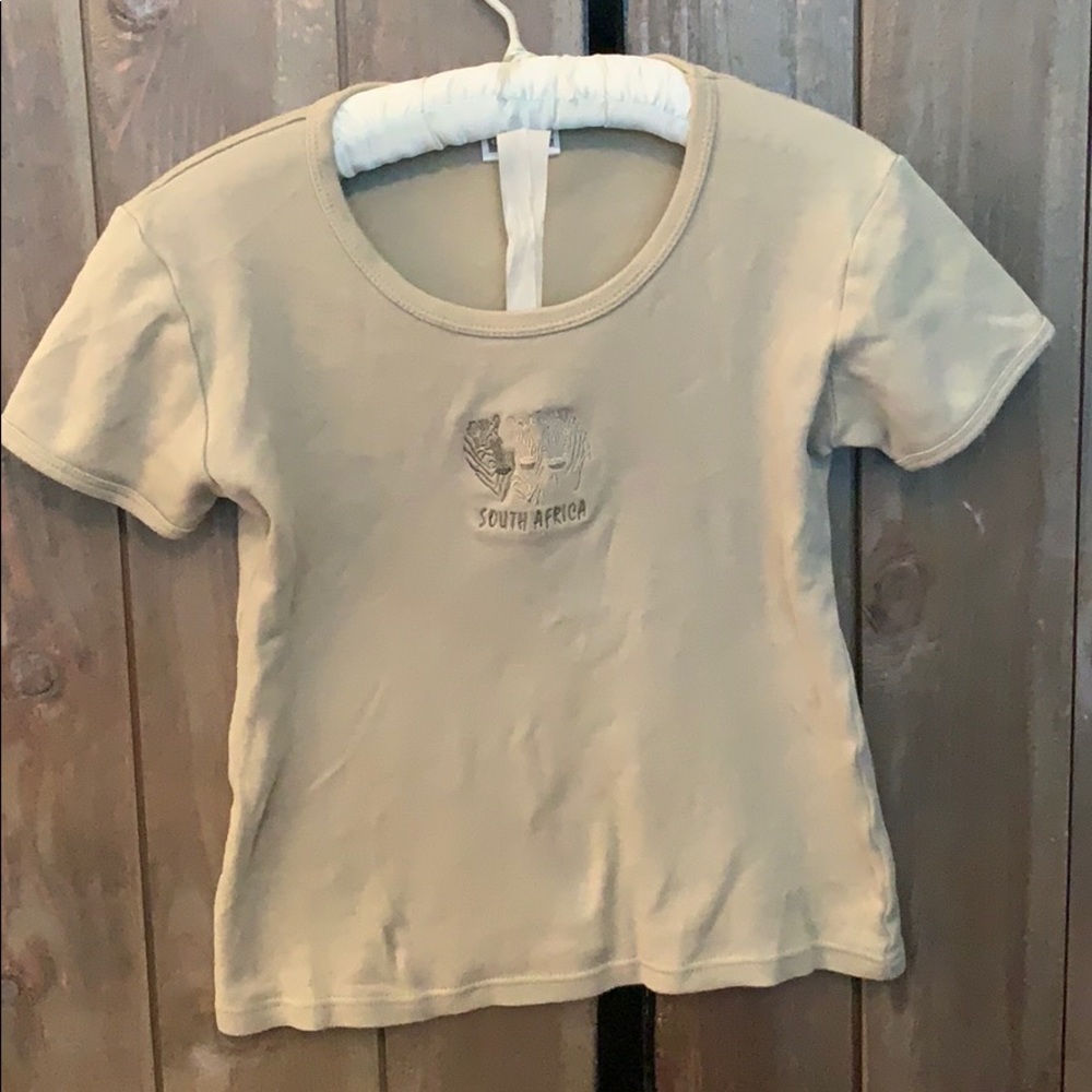 Beige South Africa T-Shirt